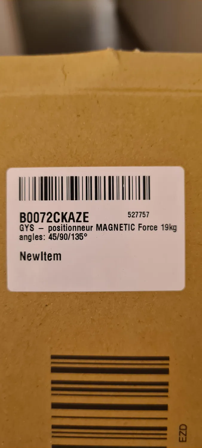 Toparc positionneur magnétique 19 kg 45/90/135°