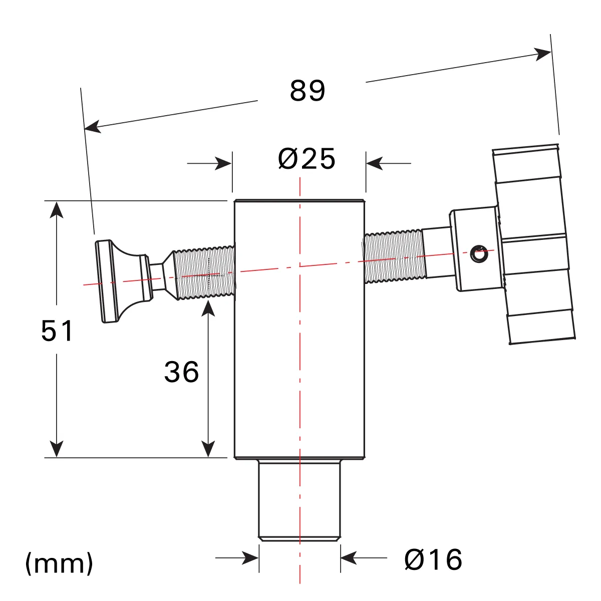 Strong Hand Europe side clamp TCX6210 serre-joints latéraux 4 pièces 16 mm