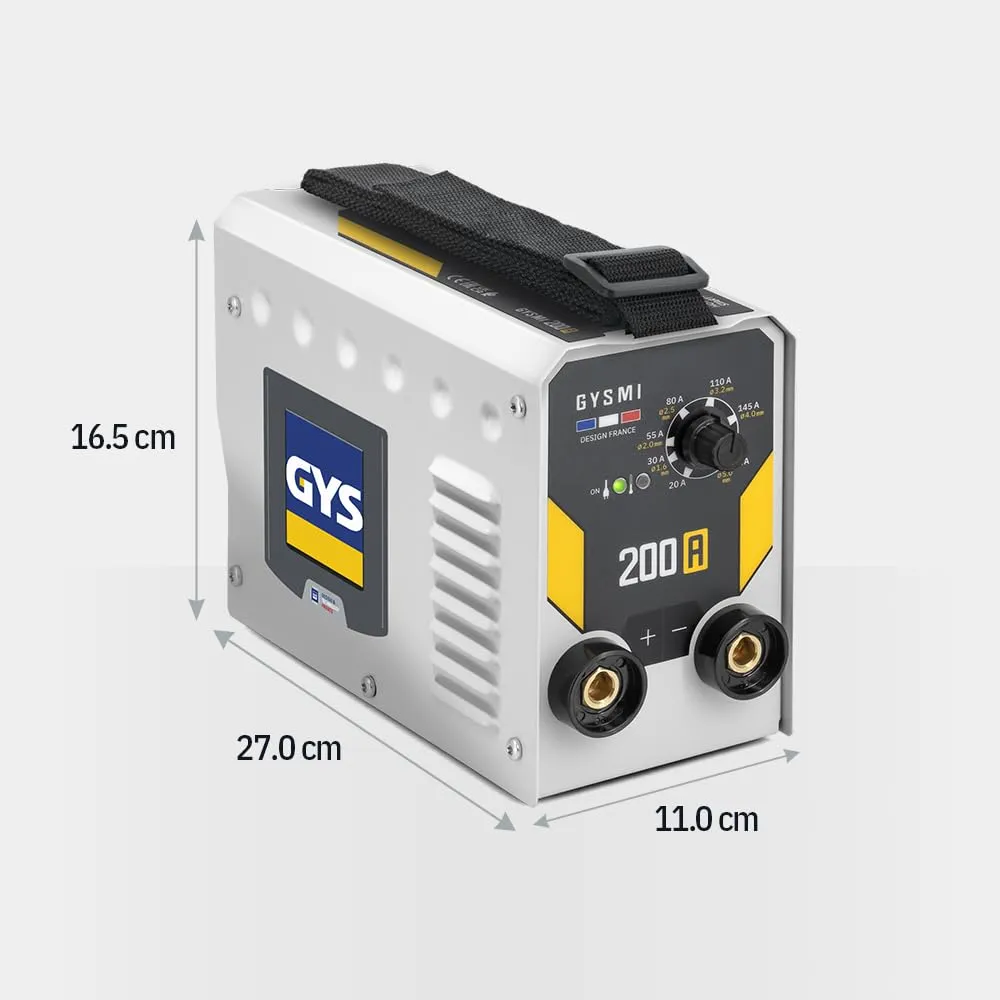 GYS GYSMI 200A poste MMA 200 A avec accessoires