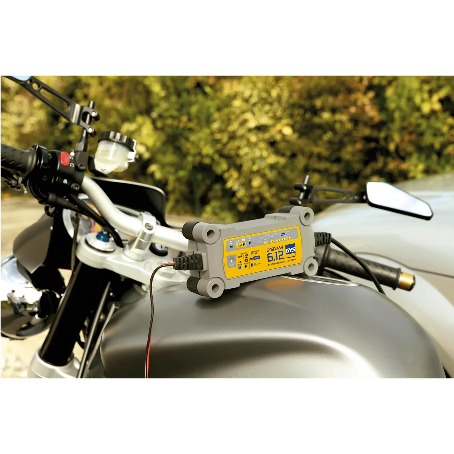 GYS GYSFLASH 6.12 chargeur batterie 12 V 6 A plomb