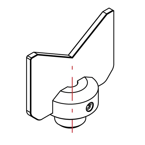 STRONG HAND EUROPE Bend Rests T54320 support de cintrage 2,5 po