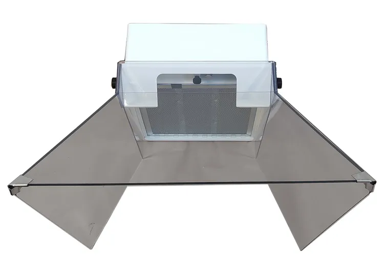 FTM Technologies VHI3GP grande visière pour hotte HI3P en PVC