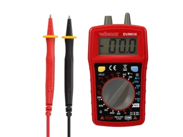 Velleman GP multimètre numérique CAT III 300 V