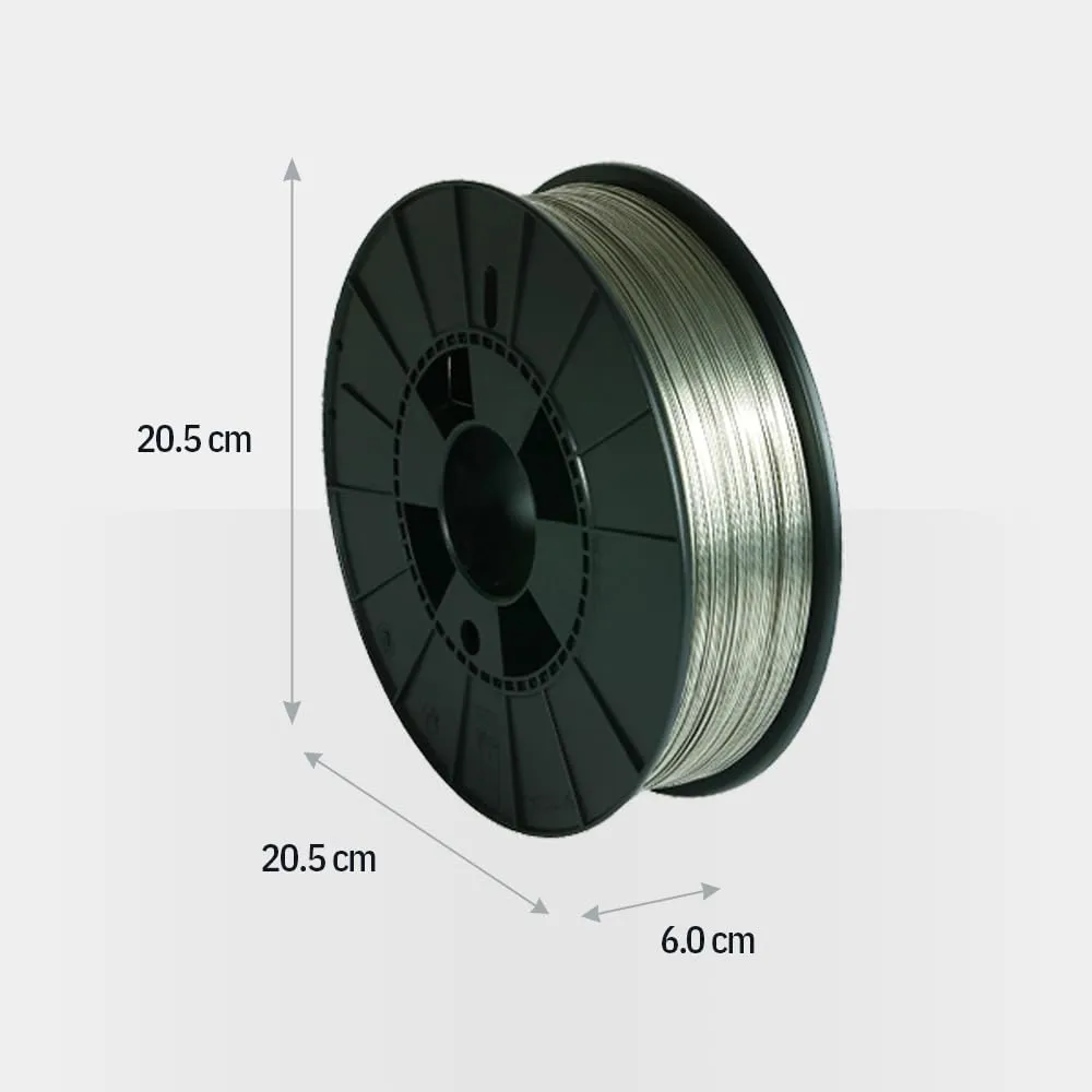 GYS Fil plein inox ER308LSi fil MIG 1 mm 5 kg bas carbone