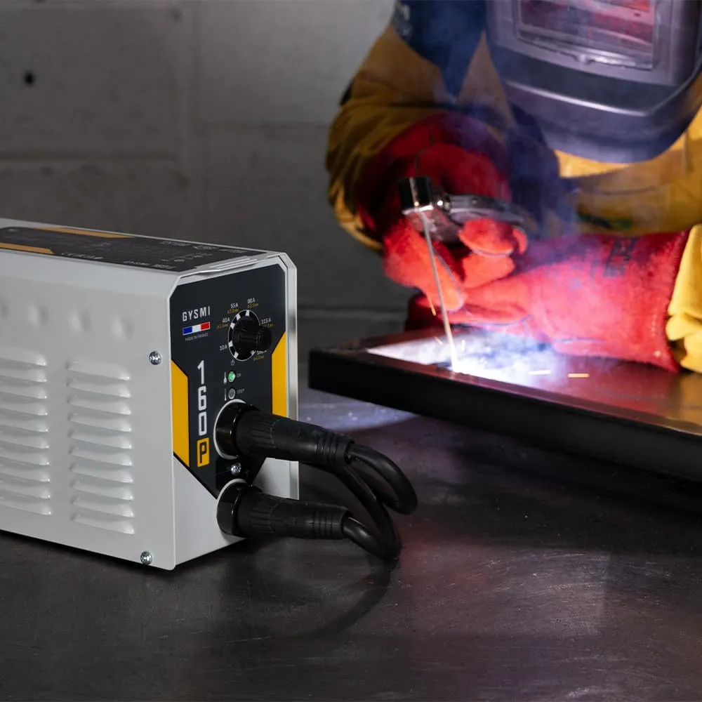 GYS GYSMI 160P poste à souder MMA avec masque LCD Techno 11