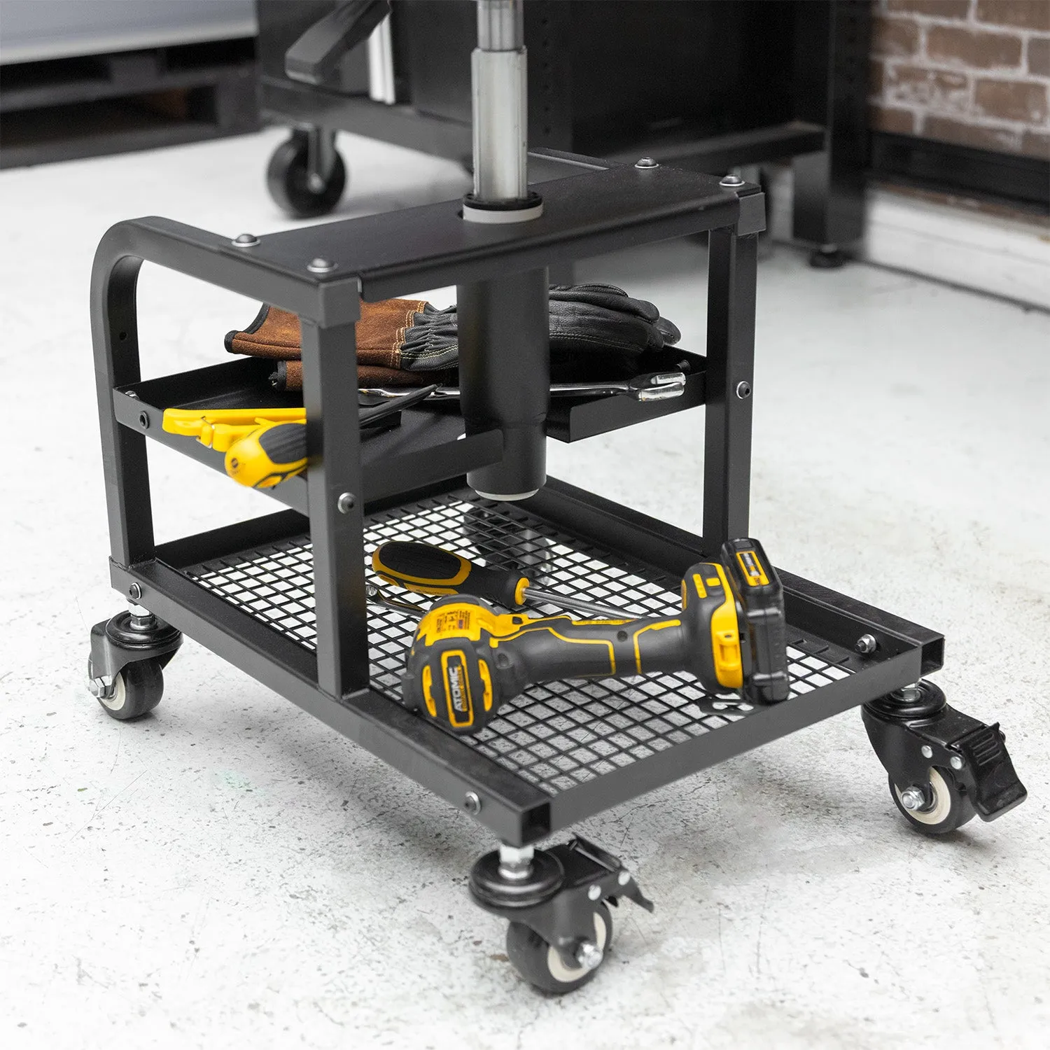 Strong Hand Europe Cushioned Work Rover Stool tabouret à roulettes