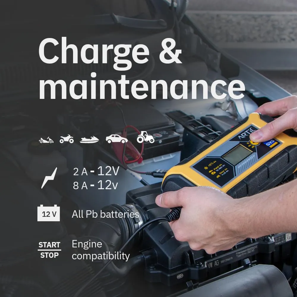 GYS Artic 8000 chargeur de batterie 12 V 2/8 A