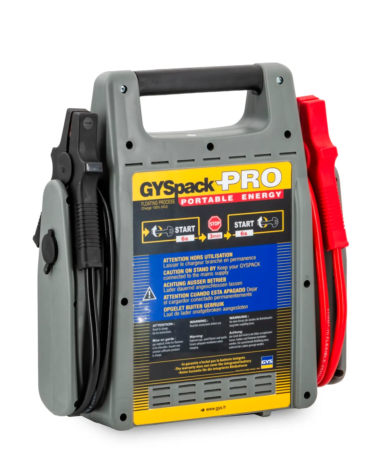 GYS GYSPACK Pro démarreur autonome 12 V 22 Ah