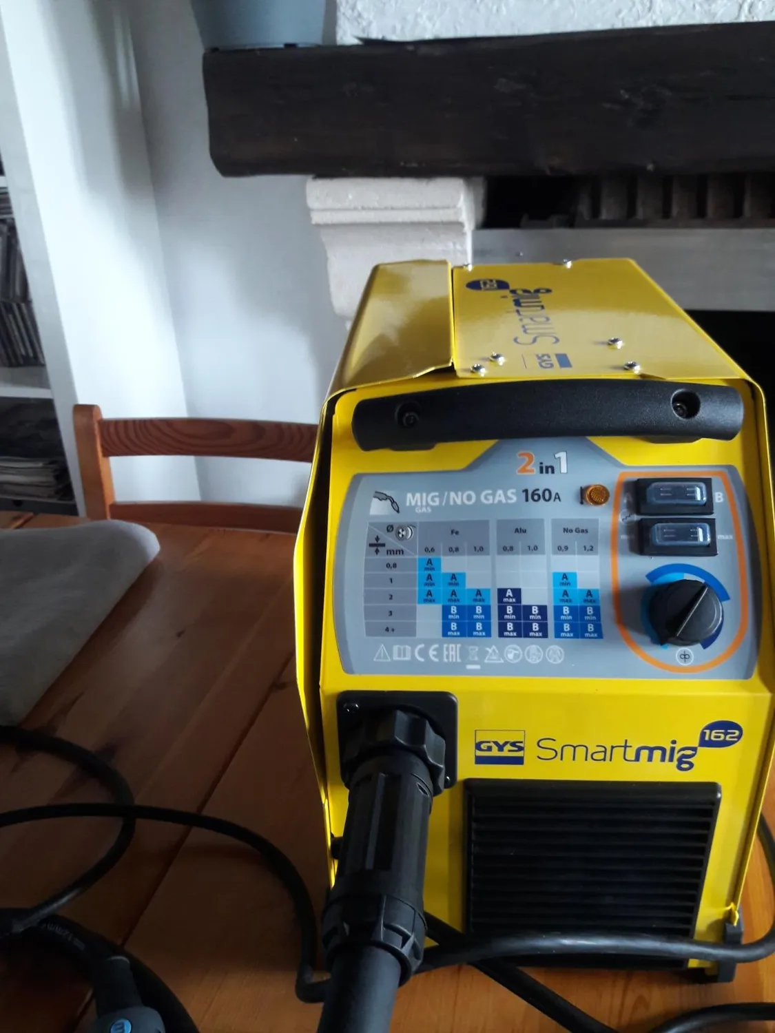 GYS SMARTMIG 162 poste à souder MIG MAG 160 A monophasé