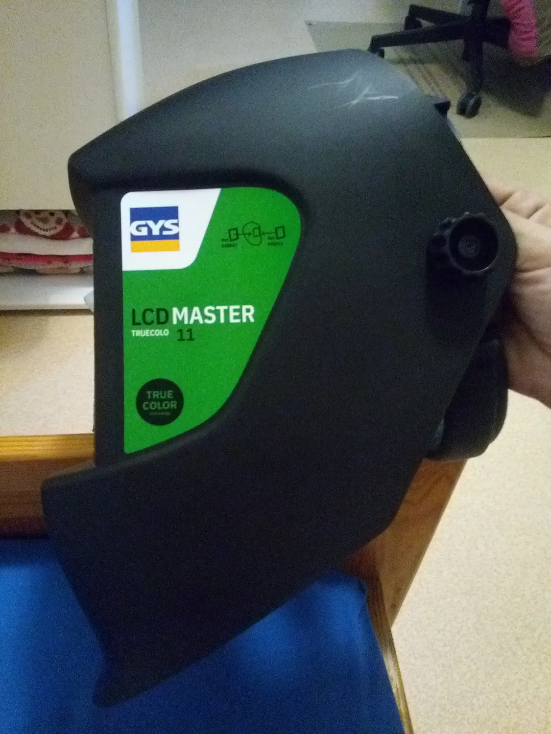 GYS MASTER 11 masque de soudage LCD teinte 11 noir