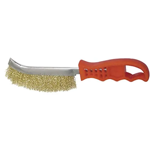 GYS brosse acier laitonnée manche plastique