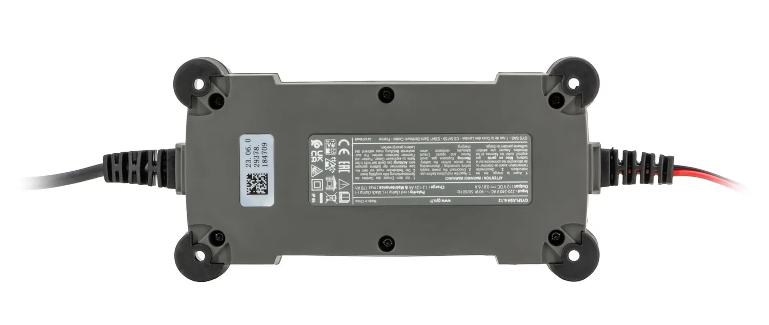 GYS GYSFLASH 6.12 chargeur batterie 12 V 6 A plomb