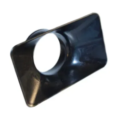 FTM Technologies Buse rectangulaire pour bras ESD noire, aspiration chimique