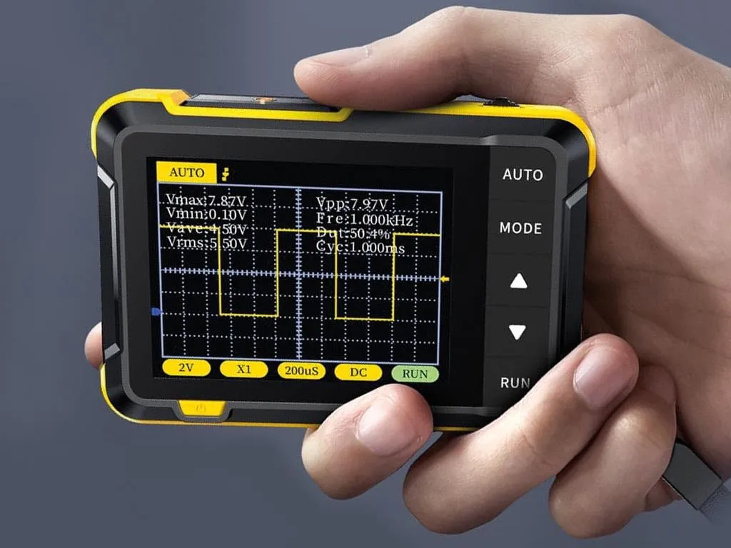 Velleman GP mini-oscilloscope numérique de poche 1 canal 2,5 MSa/s 200 kHz