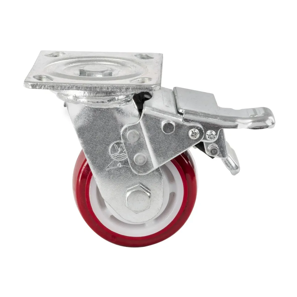 STRONG HAND EUROPE Rhino Cart roulette pivotante 4 po avec frein