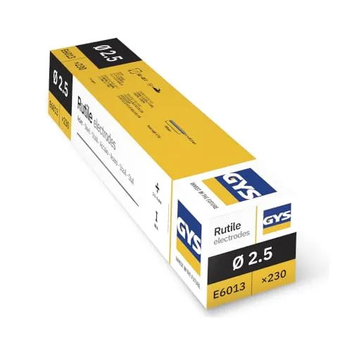 GYS électrodes rutiles E6013 Ø 2,5 mm étui 230
