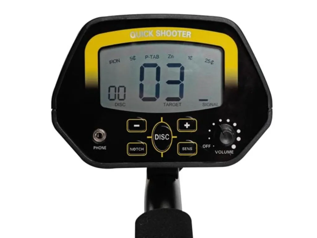 Velleman détecteur de métaux 25 cm LCD 22 cm