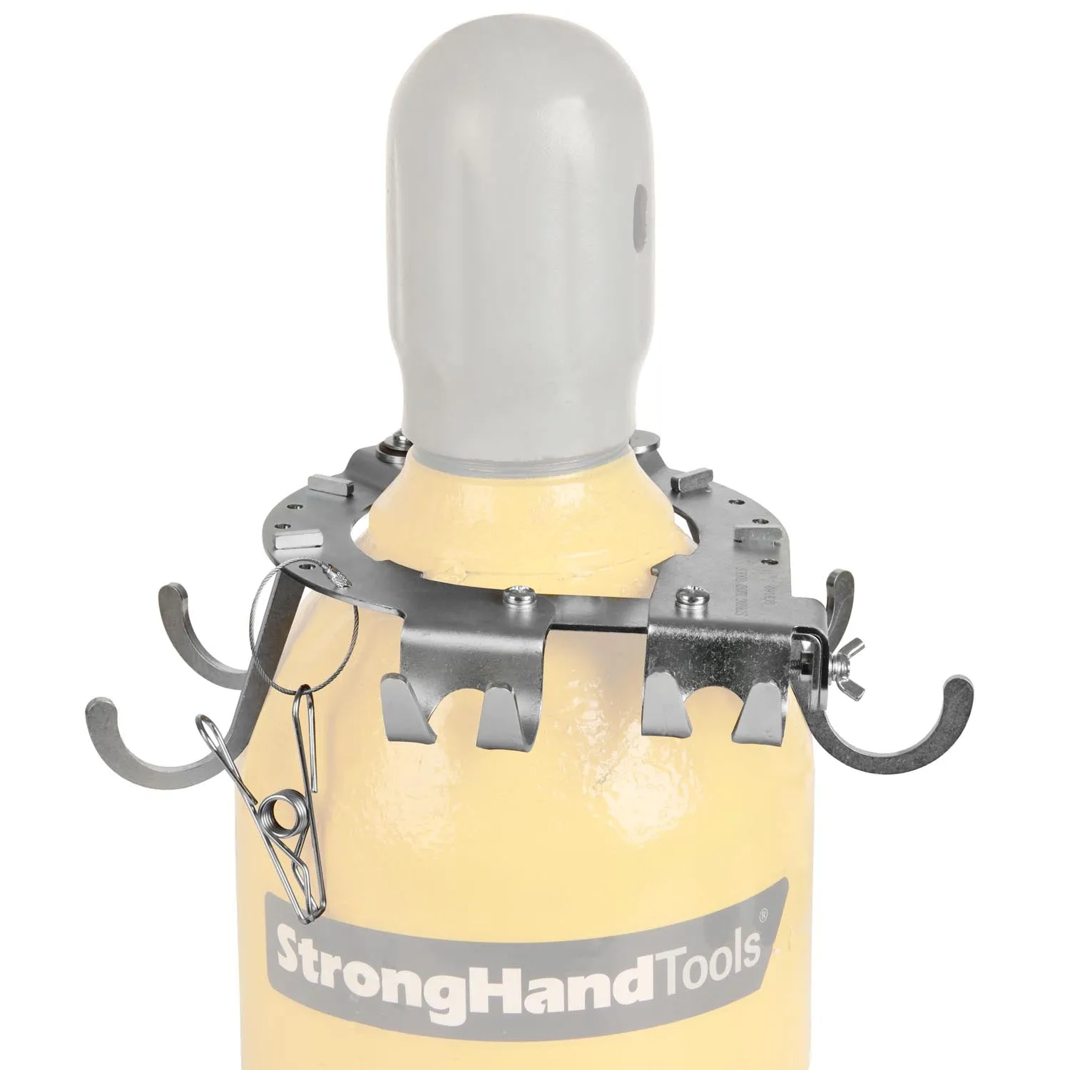 Strong Hand Europe support bouteille gaz crochets acier 5 kg