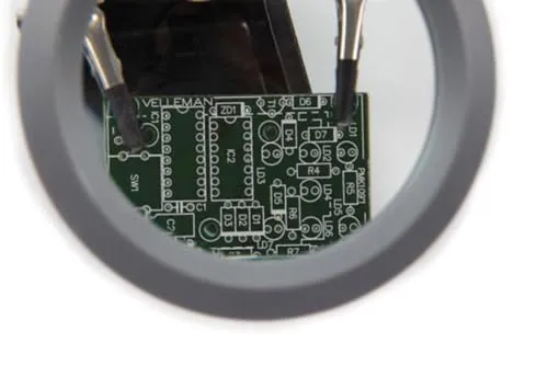 Velleman VTLLAMP troisième main avec loupe LED et support fer à souder