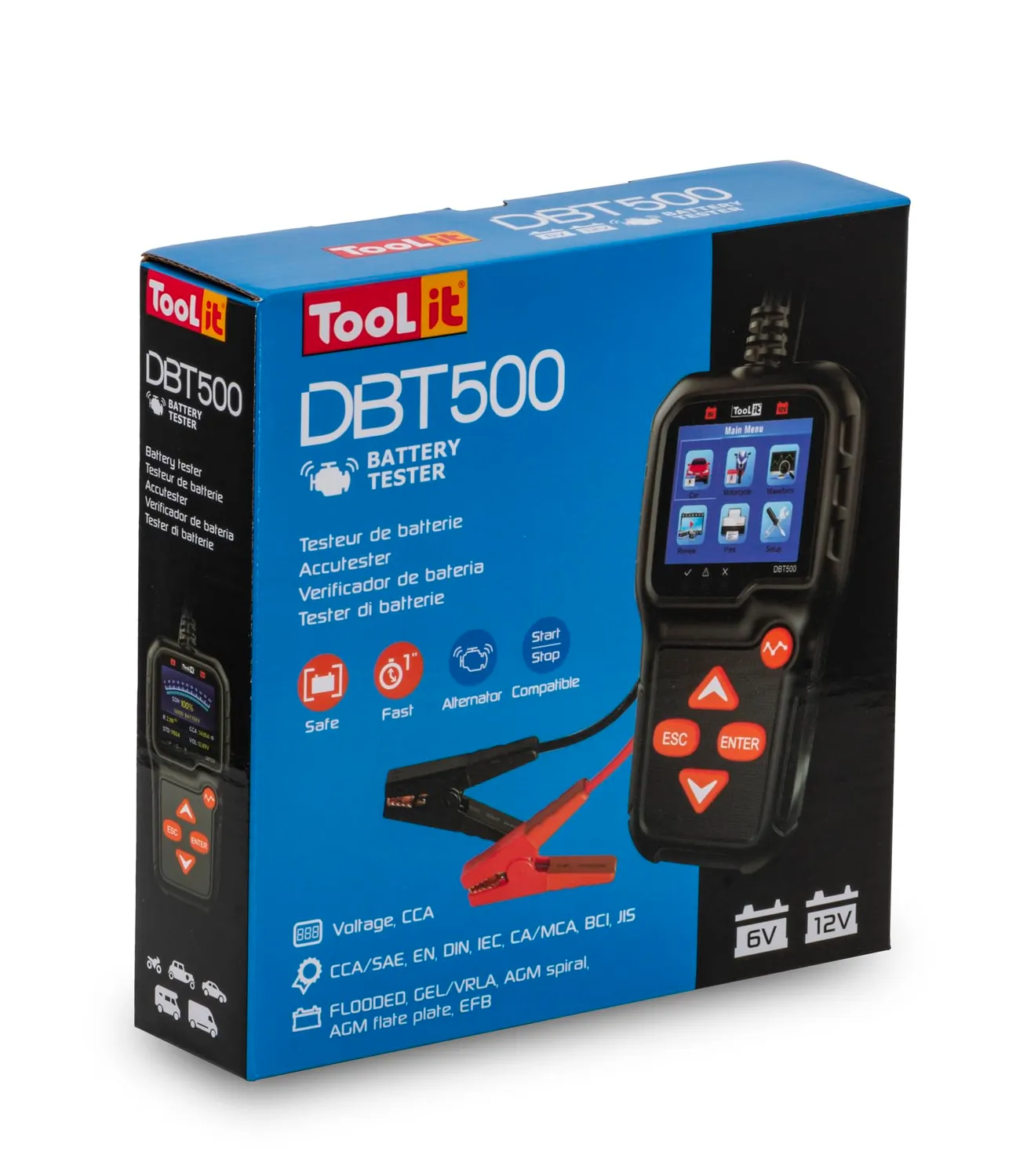 GYS DBT500 Testeur Batterie 6/12V Start/Stop