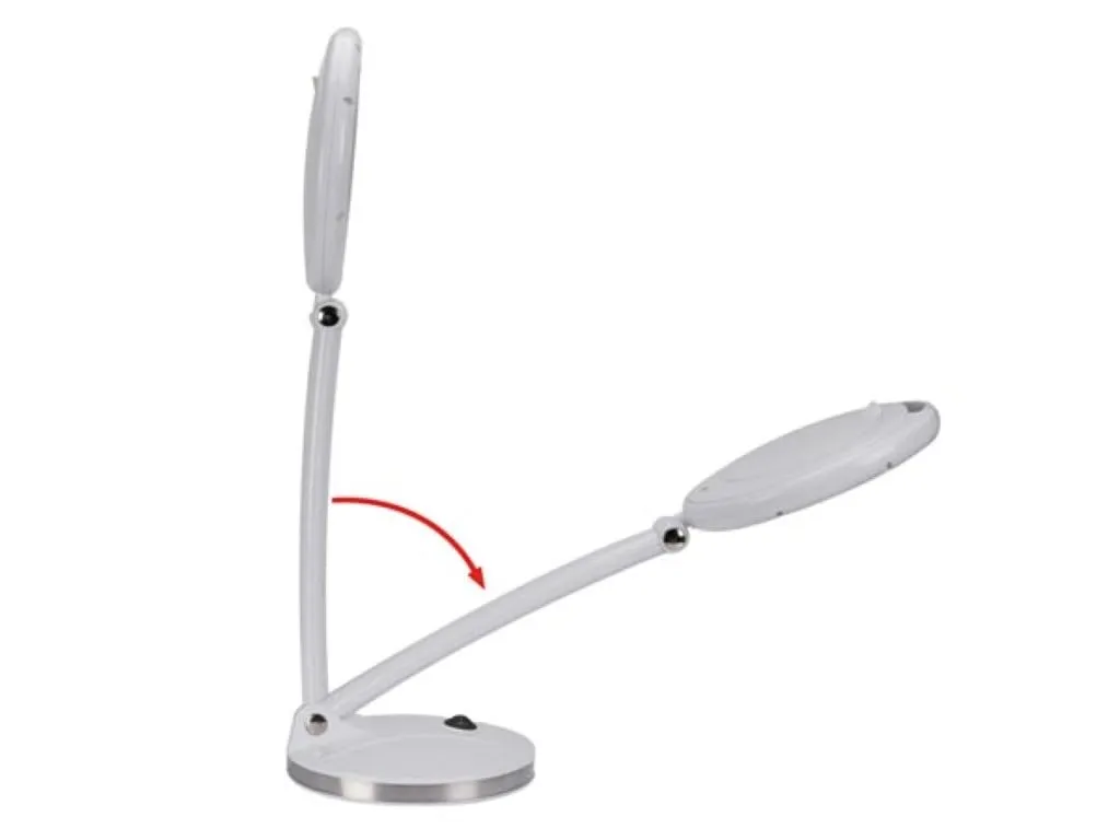 Velleman VTLLAMP lampe loupe 30 LED 5 dioptries blanche 6 W