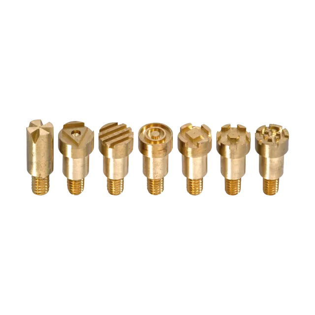 CFH ST 252 set de tampons de pyrogravure pour bois, cuir et liège