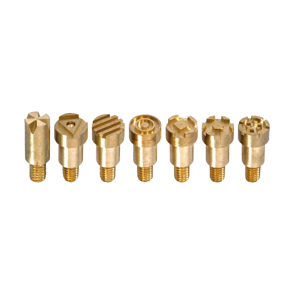 CFH ST 252 set de tampons de pyrogravure pour bois, cuir et liège