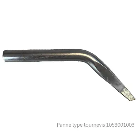 FTM Technologies FP100 panne de fer à souder courbe 5,5 mm longue durée