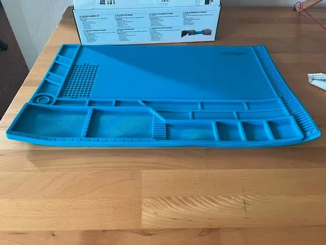 Velleman tapis de soudure silicone 550x350 mm 500°C