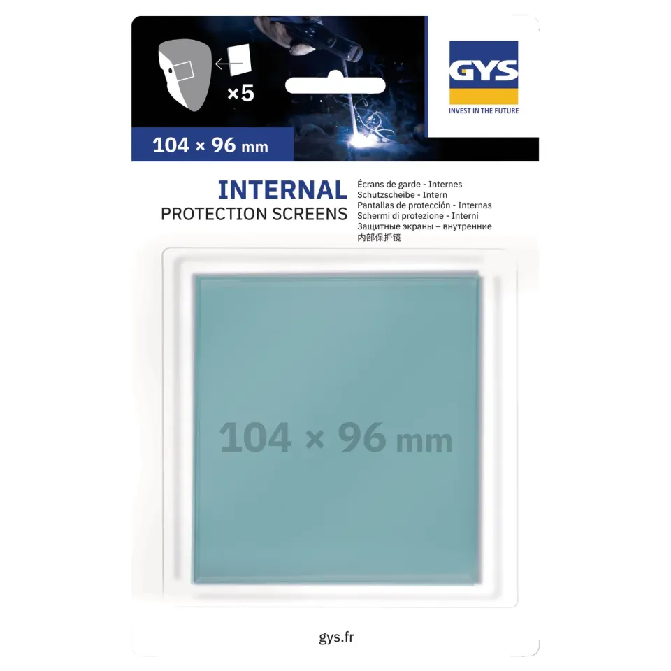 GYS Écrans Internes 104x96 Spaceview Alien Lot de 5 Teinté