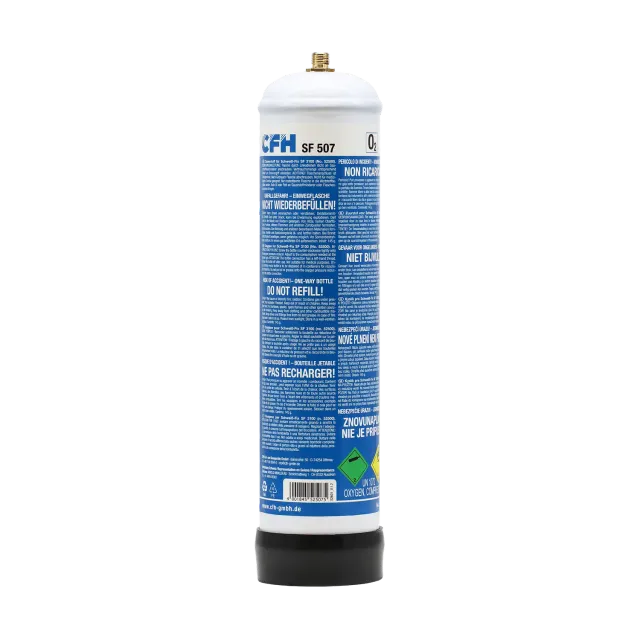 CFH SF 507 bouteille d’oxygène 0,95 L usage autogène