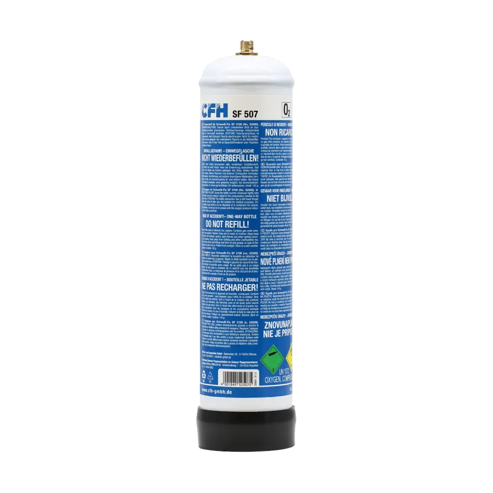 CFH SF 507 bouteille d’oxygène 0,95 L usage autogène
