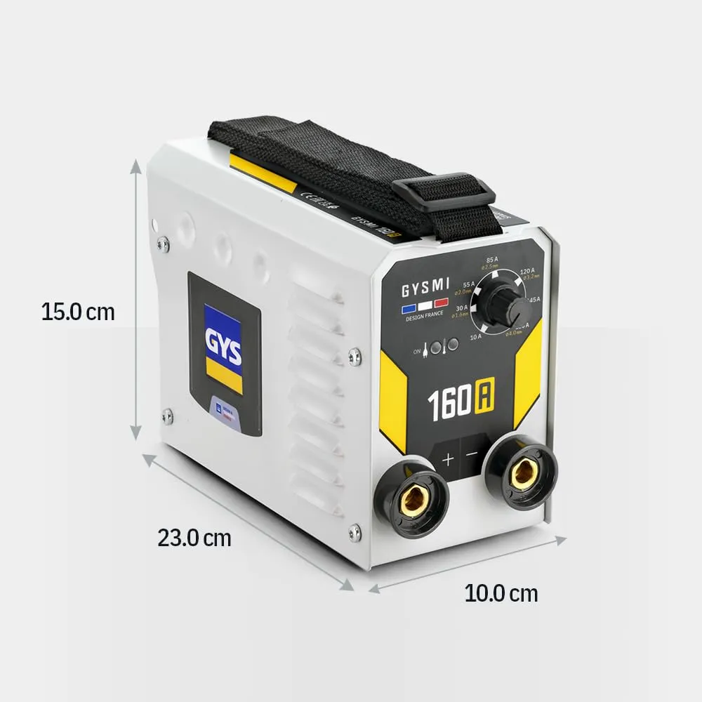GYS GYSMI 160A poste à souder MMA avec masque LCD