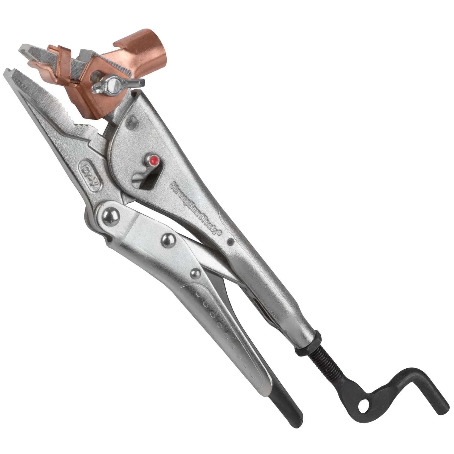 STRONG HAND EUROPE 7″ Extractor GPB710 pince de masse à mâchoire fixe
