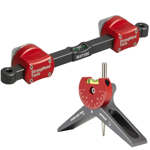 Strong Hand Europe MPCH250 tête de centrage magnétique kit combo