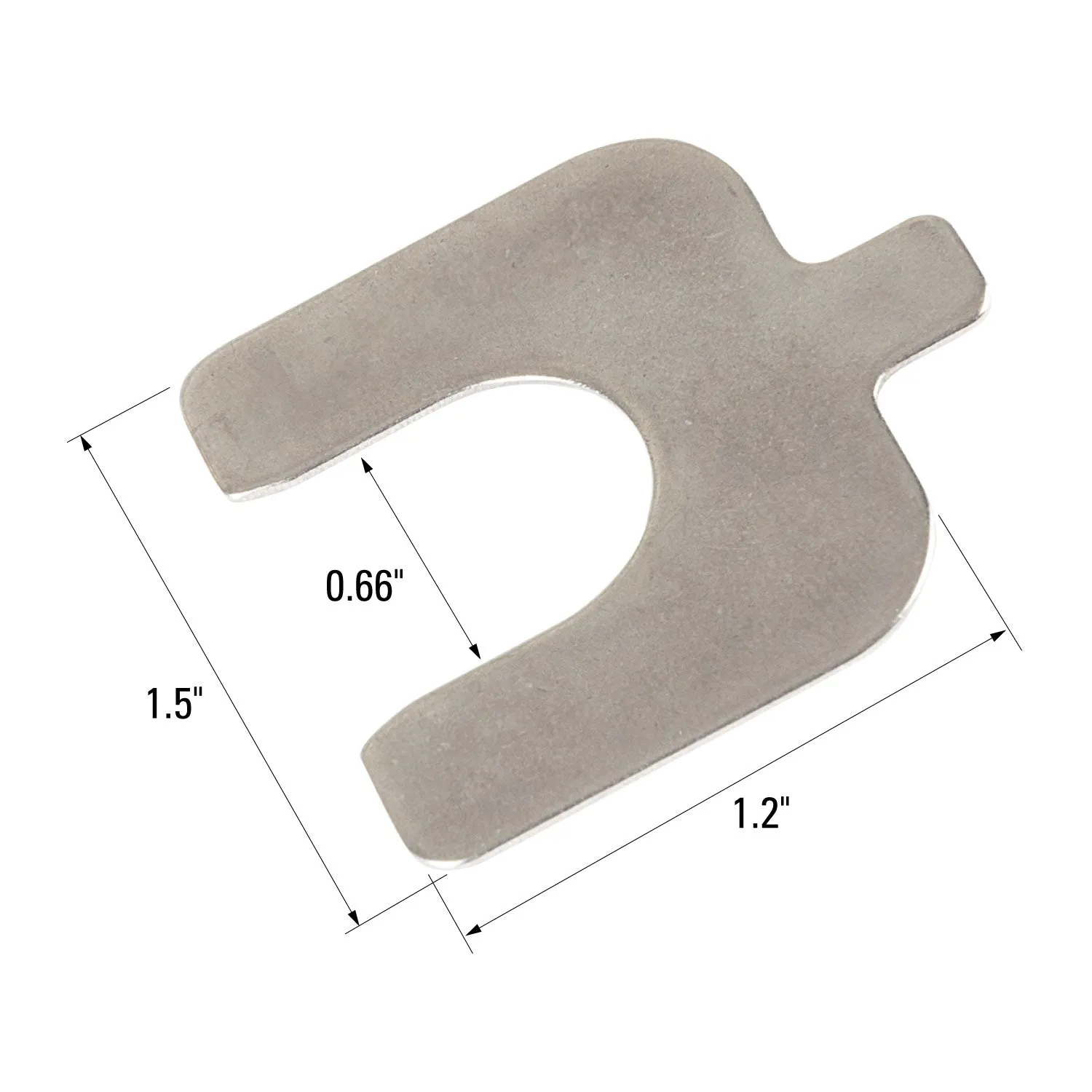 STRONG HAND EUROPE U-Shaped Shims cales en U 7 pièces, épaisseurs graduées