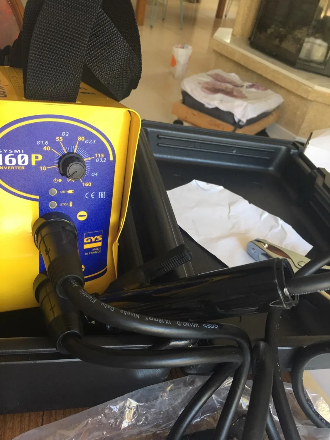 GYS GYSMI 160P poste à souder MMA 160A avec valise