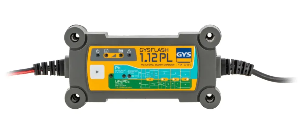 GYS GYSFLASH 1.12 PL chargeur 12 V 1 A plomb lithium