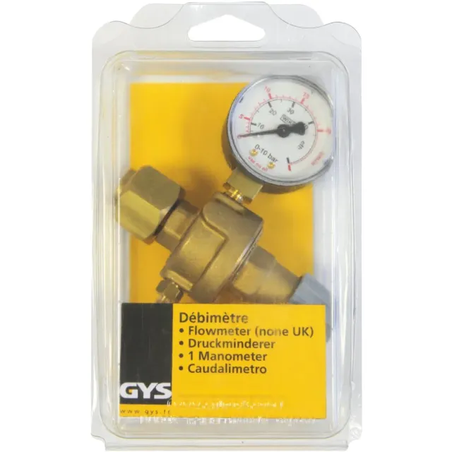 GYS débitmètre 12 l/min pour gaz de soudage