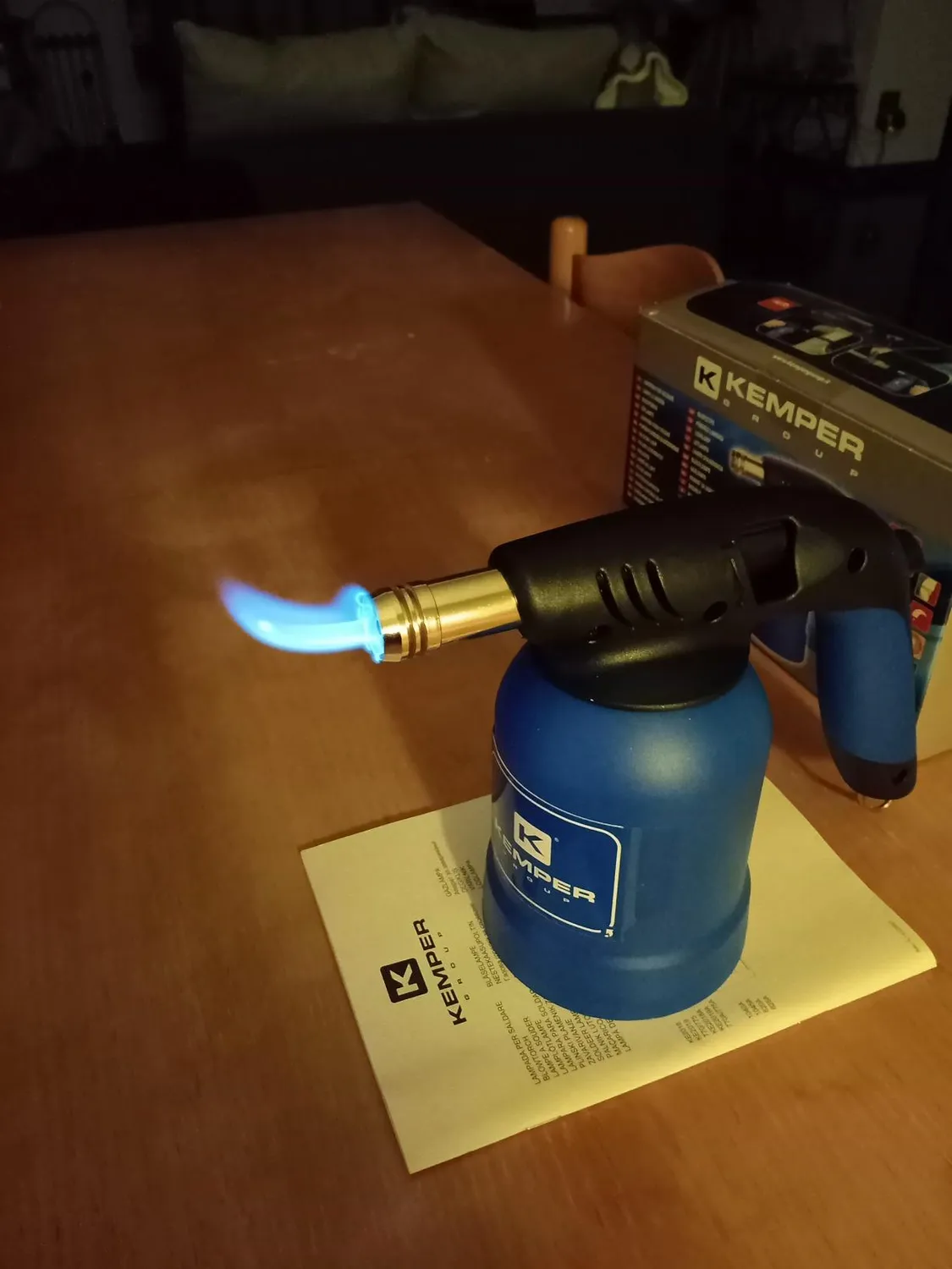 GYS lampe à souder allumage piezo bleue 1 pièce