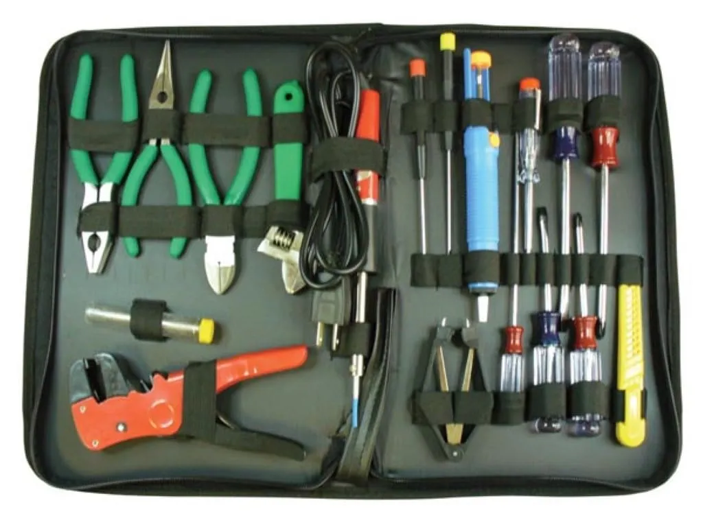 Velleman GP Series trousse à outils 18 pièces non magnétique