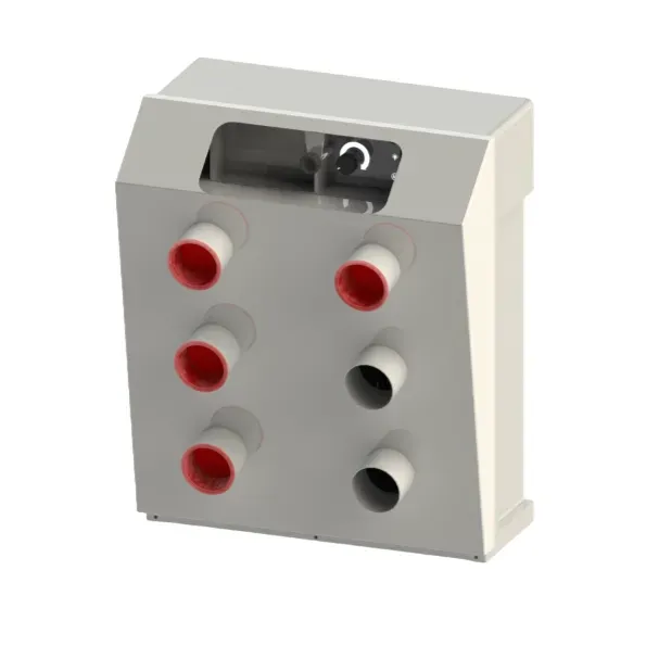 FTM Technologies HI4P6S hotte multiposte 6 entrées Ø50 mm