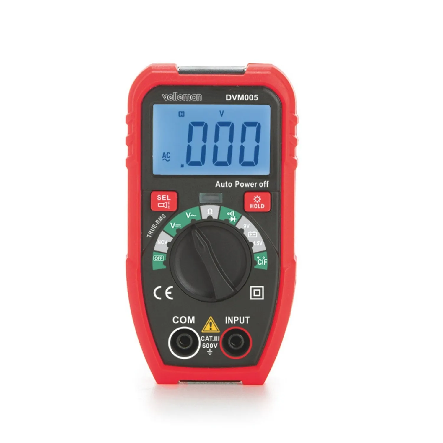 Velleman GP DVM010 multimètre numérique CAT III 600 V