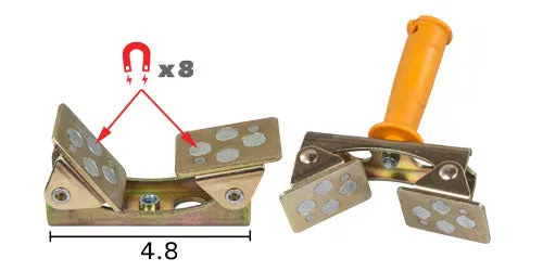 Strong Hand MagHold V-Pad Kit aimants de maintien 4 pièces