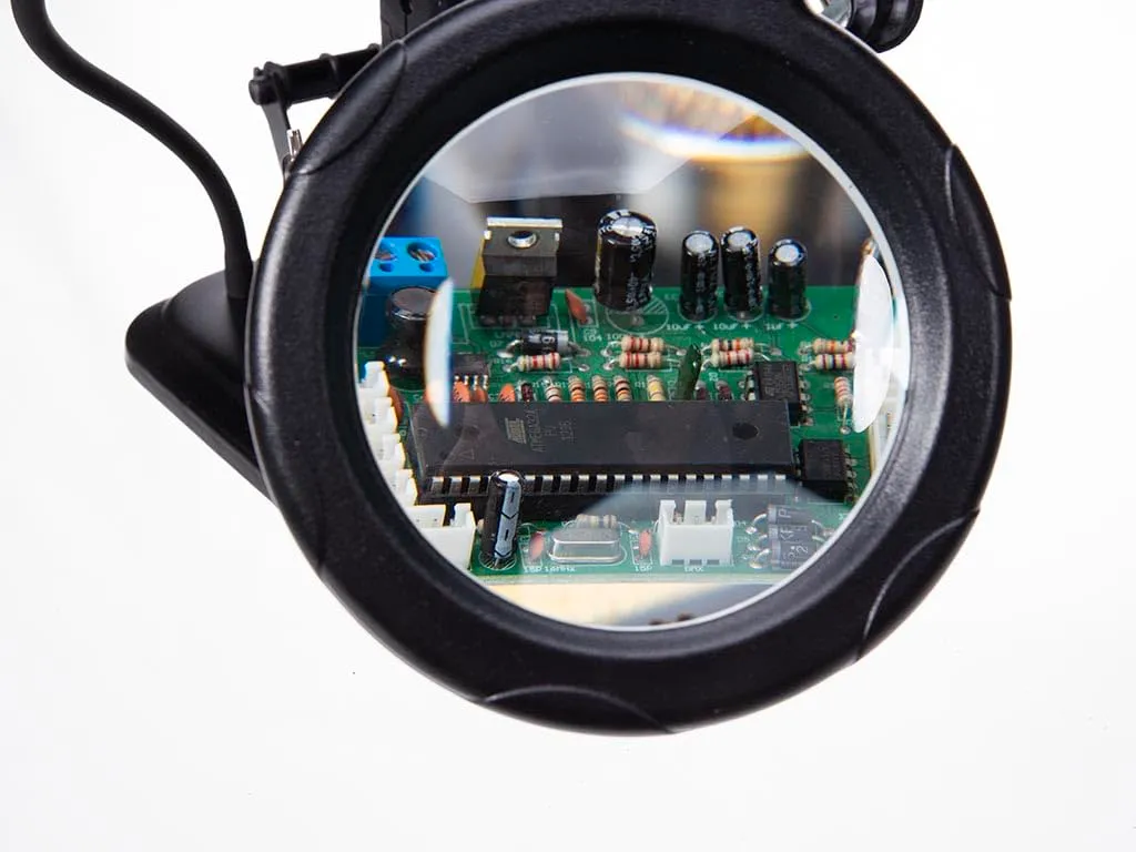 Velleman troisième main multifonctionnelle avec loupe pour soudage