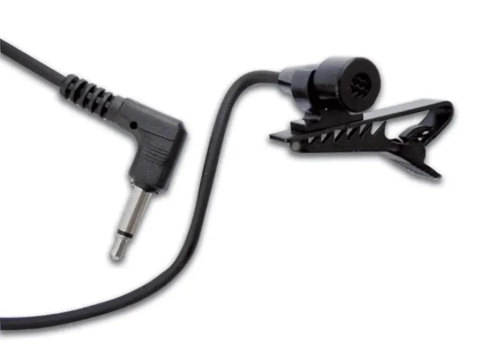 Velleman GP micro-cravate 4 m noir à électret