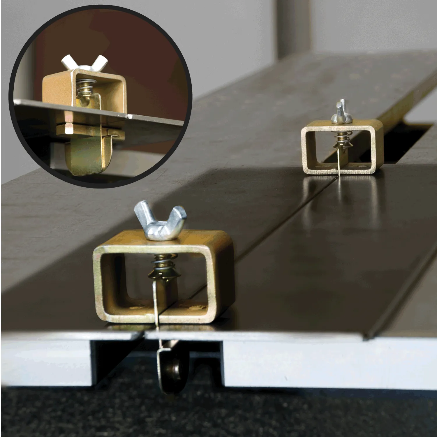 STRONG HAND EUROPE Magnetic Panel Clamps pince magnétique 2 pièces, ouverture 5 mm
