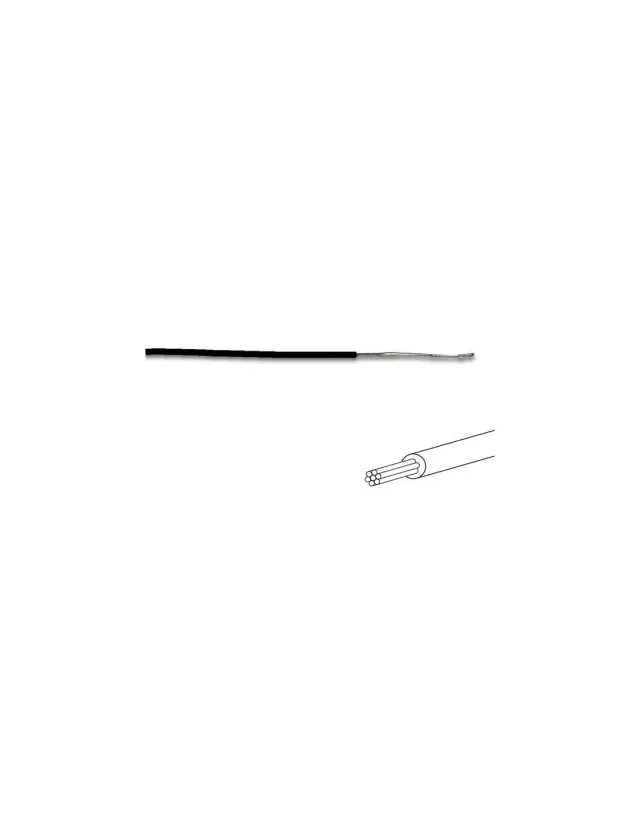 Velleman GP Series 144554 fil de montage noir