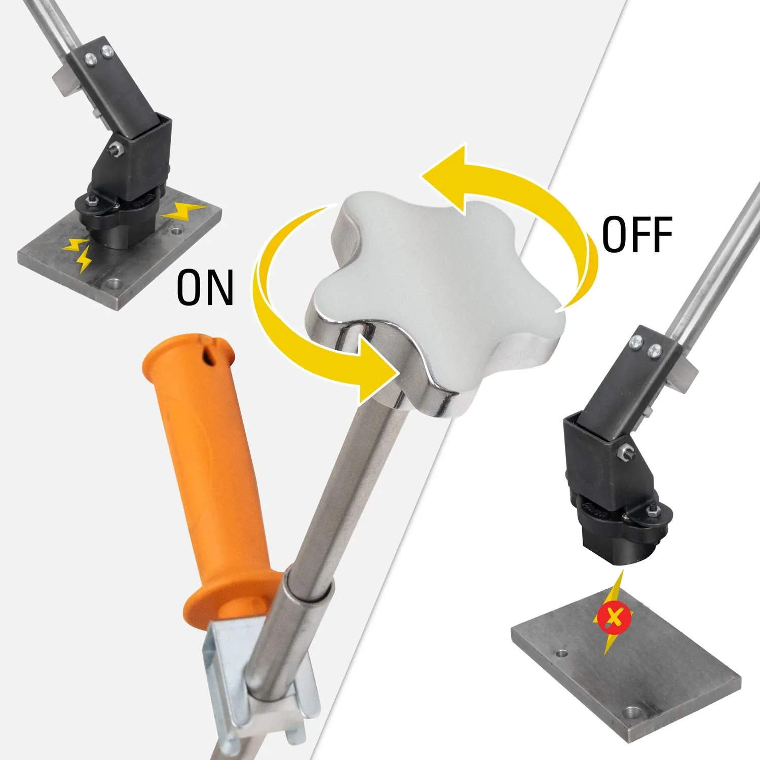 Strong Hand On/Off Magnetic Part Picker aimant ramasse-pièces 40 po