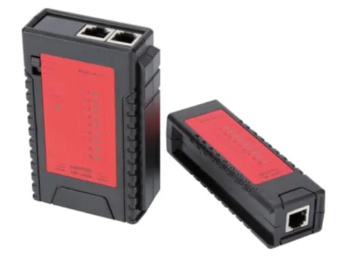Velleman GP testeur de câbles LAN RJ45 RJ11 RJ12 à LED